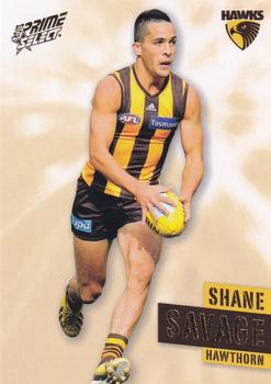 2013 Select Prime AFL #120 Shane Savage Front